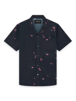 Koszula Lyle & Scott granatowy