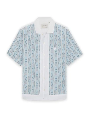 Koszula Lyle & Scott jasnoniebieski