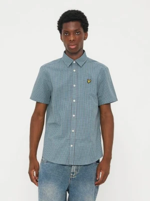 Koszula Lyle & Scott niebieski denim