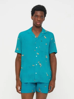 Koszula Lyle & Scott pomarańczowy