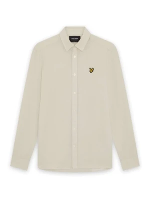 Koszula Lyle & Scott taupe