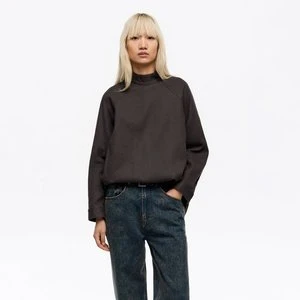 Koszula mao bawełna wełna ciemnobrązowa BIMBA Y LOLA