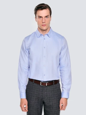 Koszula męska bawełniana błękitna Guberno 400 BIG STAR