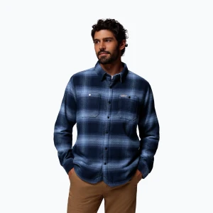 Koszula męska Columbia Windward II collegiate navy blurred ombre