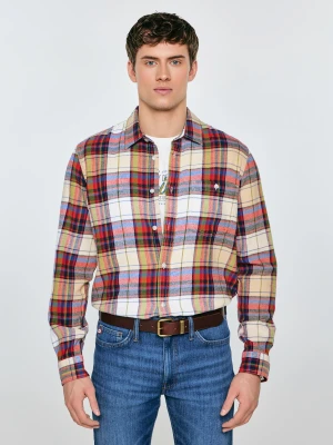 Koszula męska flanelowa wielokolorowa Flaneno 603 BIG STAR