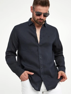 Koszula męska lniana ARMANI EXCHANGE