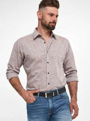 Koszula męska lniana KARL LAGERFELD