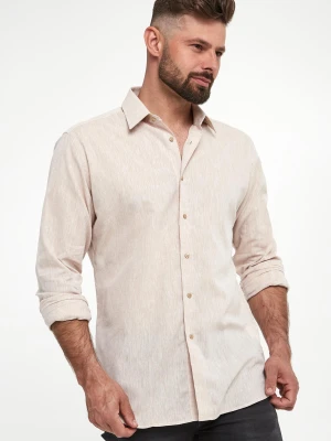 Koszula męska lniana KARL LAGERFELD