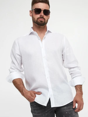 Koszula męska lniana KARL LAGERFELD