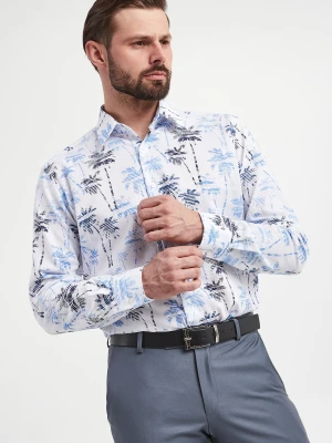 Koszula męska lniana KARL LAGERFELD