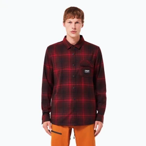 Koszula męska Oakley Butter Flannel Shirt black/grenache check