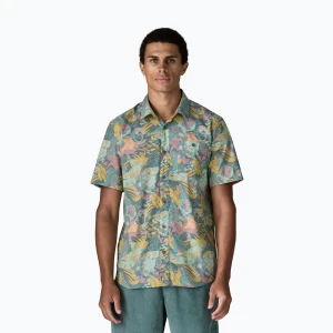 Koszula męska Patagonia Go To moon tripper/blue sage