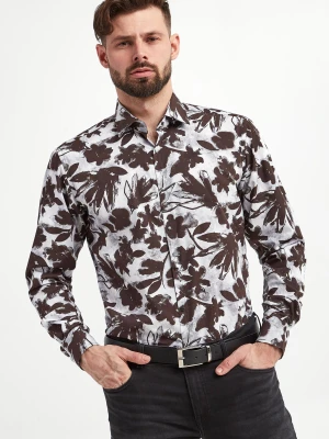 Koszula męska popelinowa KARL LAGERFELD