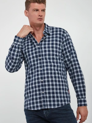 Koszula męska w kratę Hanck-W JOOP! JEANS