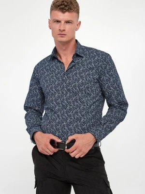 Koszula męska z wzorem KARL LAGERFELD