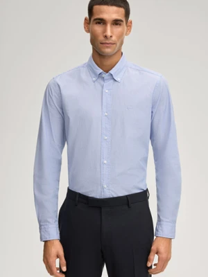 Koszula Mike w kolorze jasnoniebieskim/białym w paski Joop