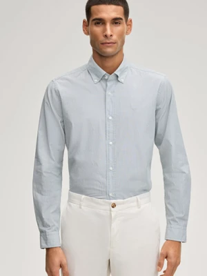 Koszula Mike w kolorze szałwiowym/białym w paski Joop