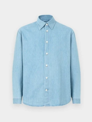 Koszula NN.07 niebieski denim