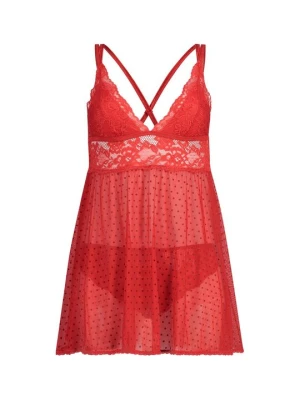 Koszula nocna Hunkemöller czerwony