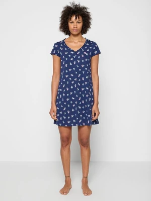 Koszula nocna Lauren Ralph Lauren granatowy