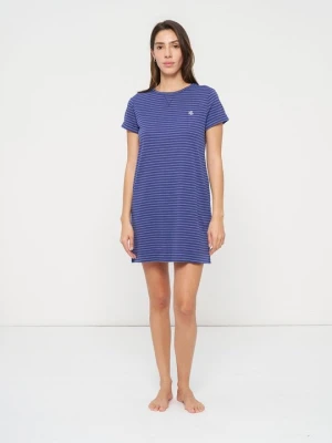 Koszula nocna Lauren Ralph Lauren granatowy