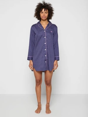 Koszula nocna Lauren Ralph Lauren granatowy