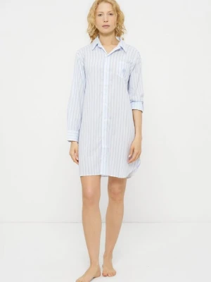 Koszula nocna Lauren Ralph Lauren niebieski