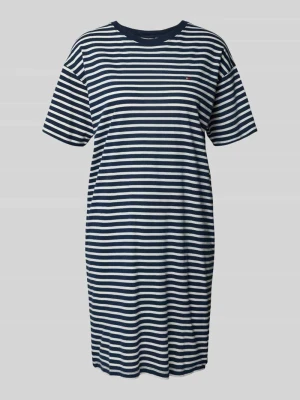 Koszula nocna o luźnym kroju z czystej bawełny Tommy Hilfiger