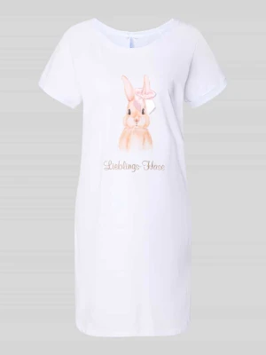 Koszula nocna oversized model 'Lieblingshase' LOUIS & LOUISA