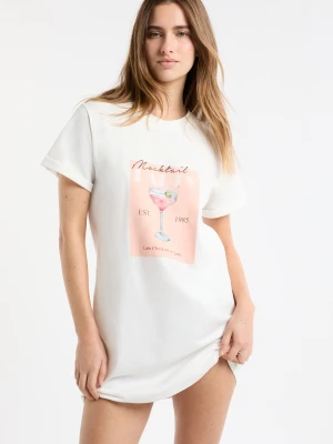 Koszula nocna z bawełny Etam