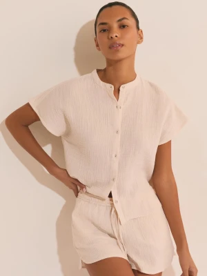 Koszula nocna z bawełny Etam