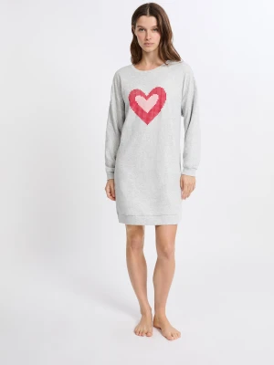 Koszula Nocna z długimi rękawami z bawełny Etam