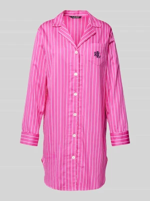 Koszula nocna z kieszenią na piersi Lauren Ralph Lauren