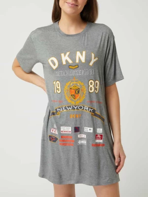 Koszula nocna z logo DKNY