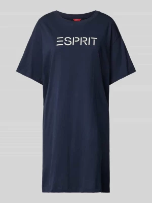 Koszula nocna z nadrukiem z logo model ‘MIA’ Esprit