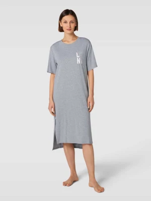 Koszula nocna z wpuszczanymi kieszeniami DKNY