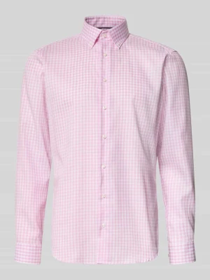 Koszula o kroju regular fit do biznesu z kołnierzykiem typu button down Christian Berg Men