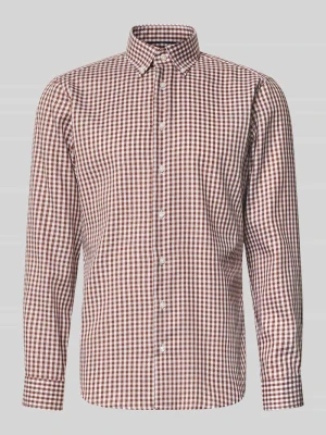 Koszula o kroju regular fit do biznesu z kołnierzykiem typu button down Christian Berg