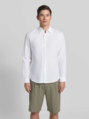Koszula o kroju regular fit z czystego lnu model 'Lawrence' Jack & Jones Premium