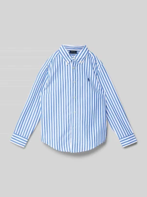 Koszula o kroju regular fit z kołnierzykiem typu button down Polo Ralph Lauren Kids