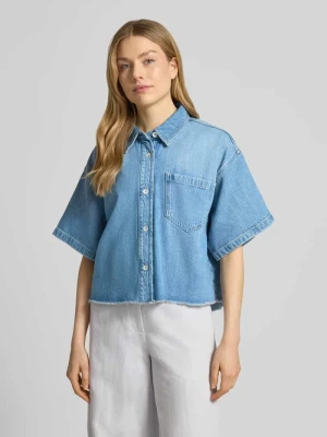 Koszula o kroju relaxed fit z domieszką lyocellu model 'Zuri' RAFFAELLO ROSSI