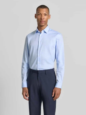 Koszula o kroju slim fit biznes z kołnierzykiem typu kent Jake*s