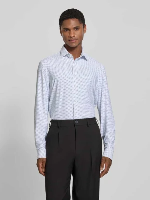 Koszula o kroju slim fit biznes z kołnierzykiem typu kent Jake*s Biały