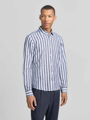 Koszula o kroju slim fit biznes z kołnierzykiem typu kent model 'Pit' JOOP! Collection