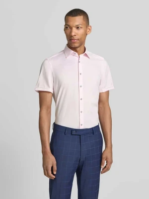 Koszula o kroju slim fit biznes z kołnierzykiem typu kent OLYMP Level Five