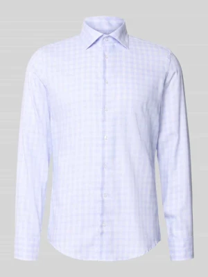 Koszula o kroju slim fit biznesowa z czystej bawełny Seidensticker Jasnoróżowy