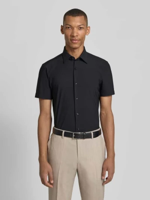 Koszula o kroju slim fit biznesowa z krótkim rękawem model 'P-HANK-K-SH-262' Boss