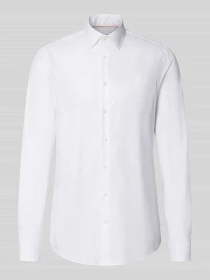 Koszula o kroju slim fit z bardzo długim rękawem Jake*s Biały