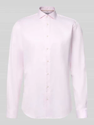 Koszula o kroju slim fit z bardzo długim rękawem Jake*s Jasnoróżowy