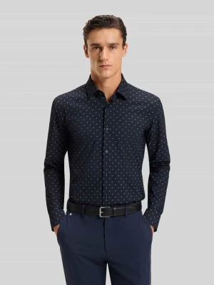 Koszula o kroju slim fit z dżerseju z dodatkiem streczu model ‘Style P-HANK-S-KENT-C1-222’ Boss